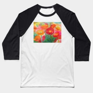 Poppies Baseball T-Shirt